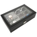 Ver imagem 2 de Porta Relogio Luxo Oculos de Sol Pulseira Estojo Expositor Caixa Oganizador Penteadeira Armario Mesa