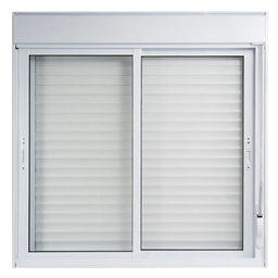 Janela com Persiana Integrada Alumínio 100 (a) X 120 (l) Branco 2 Folhas Móveis Acionamento Manual - 3 Janela com Persiana Integrada Alumínio 100 (a) X 120 (l) Branco 2 Folhas Móveis Acionamento Manual - 3