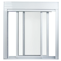 Janela com Persiana Integrada Alumínio 100 (a) X 120 (l) Branco 2 Folhas Móveis Acionamento Manual - 2 Janela com Persiana Integrada Alumínio 100 (a) X 120 (l) Branco 2 Folhas Móveis Acionamento Manual - 2