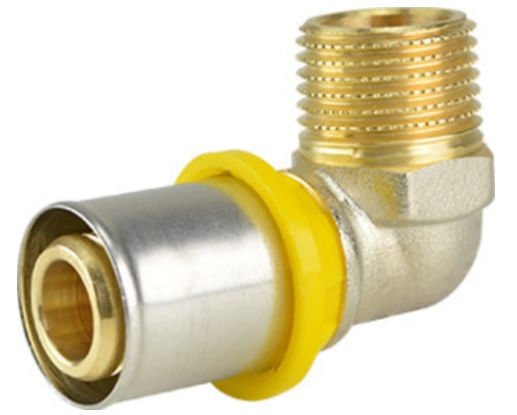 Joelho Pex Para Gás Macho 90° 20x3/4 Amanco - 1
