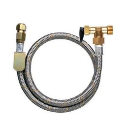 Mangueira Gás Glp / Gn Borracha Nitrílica 1,0m - Jackwal - 1