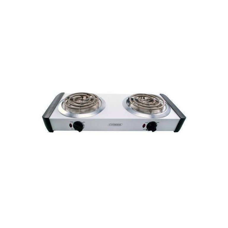 Fogão Elétrico 2 Bocas Branco 2000W - Feb2 Fogão Elétrico 2 Bocas Branco 2000W - Feb2