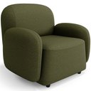 Ver imagem 6 de Kit 02 Poltronas Decorativa Orgânica para Sala Living Morelo M05 Linho Verde - Lyam Decor