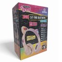 Ver mais imagens de Fone Ouvido Bluetooth Infantil Mini Cat Fone Orelha Gato Led Rosa