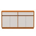 Ver imagem 1 de Balcão Buffet 4 Portas e 2 Gavetas de 150cm em MDF Lorient Ype - Off White - ÉdeCasaMóveis