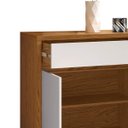 Ver imagem 3 de Balcão Buffet 4 Portas e 2 Gavetas de 150cm em MDF Lorient Ype - Off White - ÉdeCasaMóveis