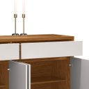 Ver imagem 4 de Balcão Buffet 4 Portas e 2 Gavetas de 150cm em MDF Lorient Ype - Off White - ÉdeCasaMóveis