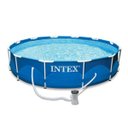 Ver imagem 1 de Piscina Armação de Metal 6503 L (Bomba Filtro 220V)