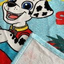 Ver imagem 3 de Toalha de Banho Infantil Patrulha Canina Menino Felpuda Algodão Praia Piscina Lepper