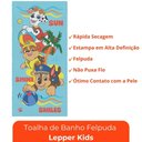 Ver imagem 6 de Toalha de Banho Infantil Patrulha Canina Menino Felpuda Algodão Praia Piscina Lepper