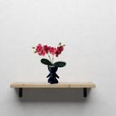 Ver imagem 3 de Kit de 18 Orquídea Rosa Charmosa Artificial para Composição de Arranjos