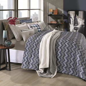 Edredom Queen Plush Soft Slim Hedrons Bonnie - Marvin