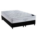 Ver imagem 1 de Cama Box Queen: Colchão Molas SuperPocket Ensacadas Ortobom Freedom + Box Universal CRC Camurça
