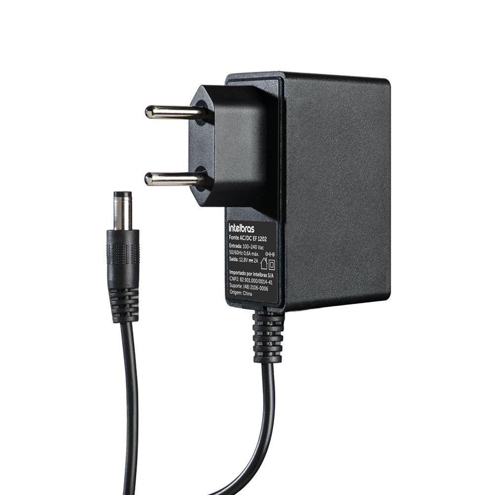 Fonte de Alimentação 12,8v 2a Ac/dc - Ef 1202 | Intelbras