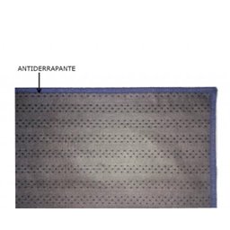 Tapete Sala Quarto 1,50 x 2,00 Antiderrapante Preto Ht-02 - 2