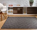 Ver imagem 1 de Tapete Sala Quarto 1,50 x 2,00 Antiderrapante Preto Ht-03