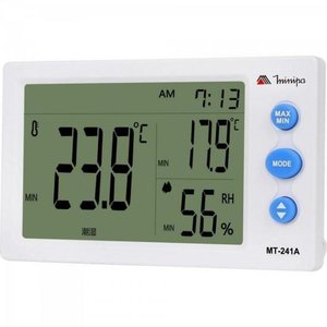Relógio Termo Higrometro Mt241A Minipa