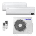 Ver imagem 1 de Ar-condicionado Multi Split Inverter 24000 Samsung Q e F (1 Evap. Hw 12000 + 1 Evap. Hw) 220v