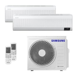 Ar-condicionado Multi Split Inverter 24000 Samsung Q e F (1 Evap. Hw 12000 + 1 Evap. Hw) 220v - 1