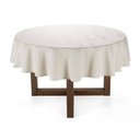 Ver imagem 1 de Enxovais Mesa Toalha Redonda 6P Karsten -Sempre Limpa Tropical Natural