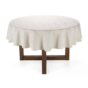 Enxovais Mesa Toalha Redonda 6P Karsten -Sempre Limpa Tropical Natural