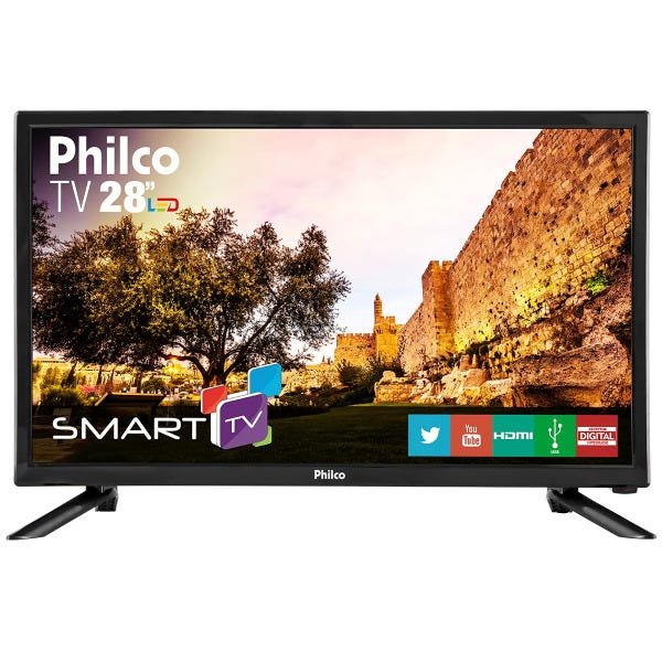 TV Philco Smart LED 28 Polegadas Ph28N91Dsgw Bivolt - 1