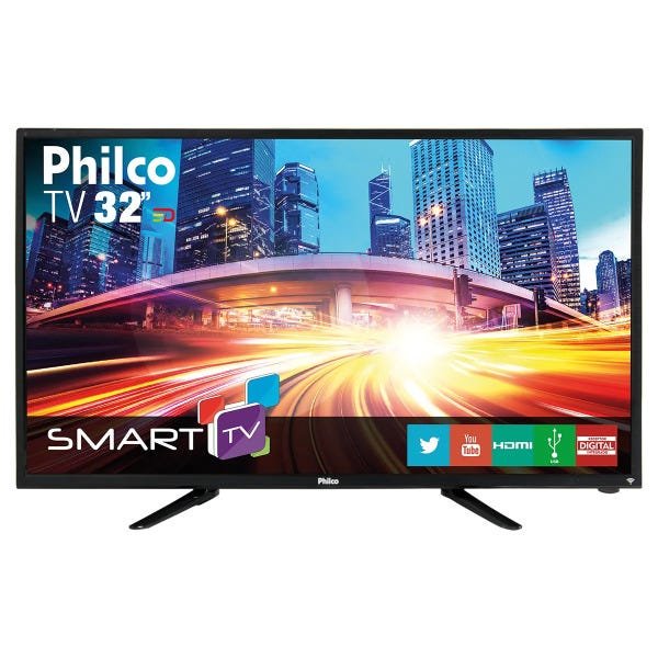 TV Philco LED 32 Polegadas Ph32B51Dsgwa Bivolt - 1