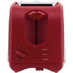 Torradeira French Toast Inox Vermelho 900W Philco 127V - 2