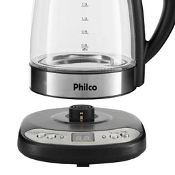 Chaleira Digital Glass PCHD Ajuste de Temperatura Philco 127V - 2 Chaleira Digital Glass PCHD Ajuste de Temperatura Philco 127V - 2