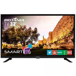 TV Britania 32 LED Smart com Netflix Bivolt - 1