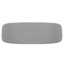 Ver imagem 5 de Sofá 3 Lugares 180cm Orgânico Luxo Recepção Amore Bouclé Adj Decor Cinza
