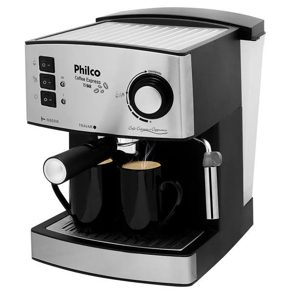 Cafeteira Coffee Express Capuccino 1,6L 15 Bar Philco 220V - 1