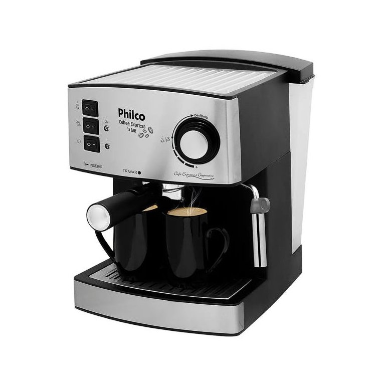 Cafeteira Coffee Express Capuccino 1,6L 15 Bar Philco 220V