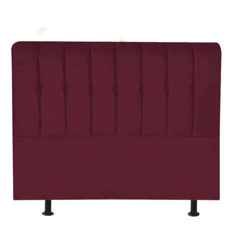 Cabeceira para Cama Box Casal 1,40 Cm Kiara:bordo