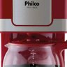 Cafeteira Philco PH31 Inox Vermelha 127V - 6