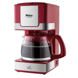 Cafeteira Philco PH31 Inox Vermelha 127V - 2