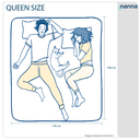 Ver imagem 3 de Cama Box Branca + Colchão Super Queen Size Suport Gel Molas Ensacadas Euro Pillow 178x198x75cm