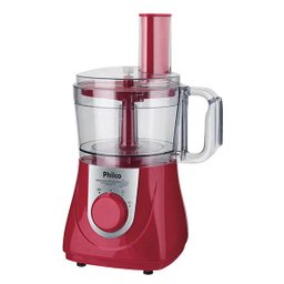 Multiprocessador All In One + Vermelho 800W Philco 220V - 6
