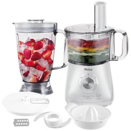 Multiprocessador All In One Citrus Branco 800W Philco 220V - 1