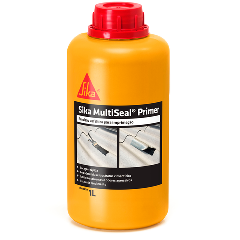Primer Colagem Manta Asfáltica Cola Multiseal 1l Sika