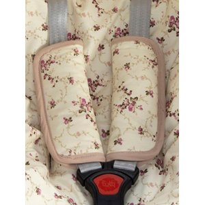 Protetor de Cinto Estampado 2 Pçs - Floral Ferrugem