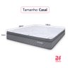 Colchão Casal Ortopédico Espuma D45 138x188x24cm Bf Colchões - 4