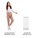 Ver imagem 7 de Balcão 35 Cm 1 Porta (sem Tampo) Branco/Branco Veludo