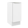 Balcão 35 Cm 1 Porta (sem Tampo) Branco/Branco Veludo - 1