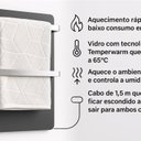 Ver imagem 5 de Toalheiro Elétrico Térmico De Toalhas E Radiador De Ambiente