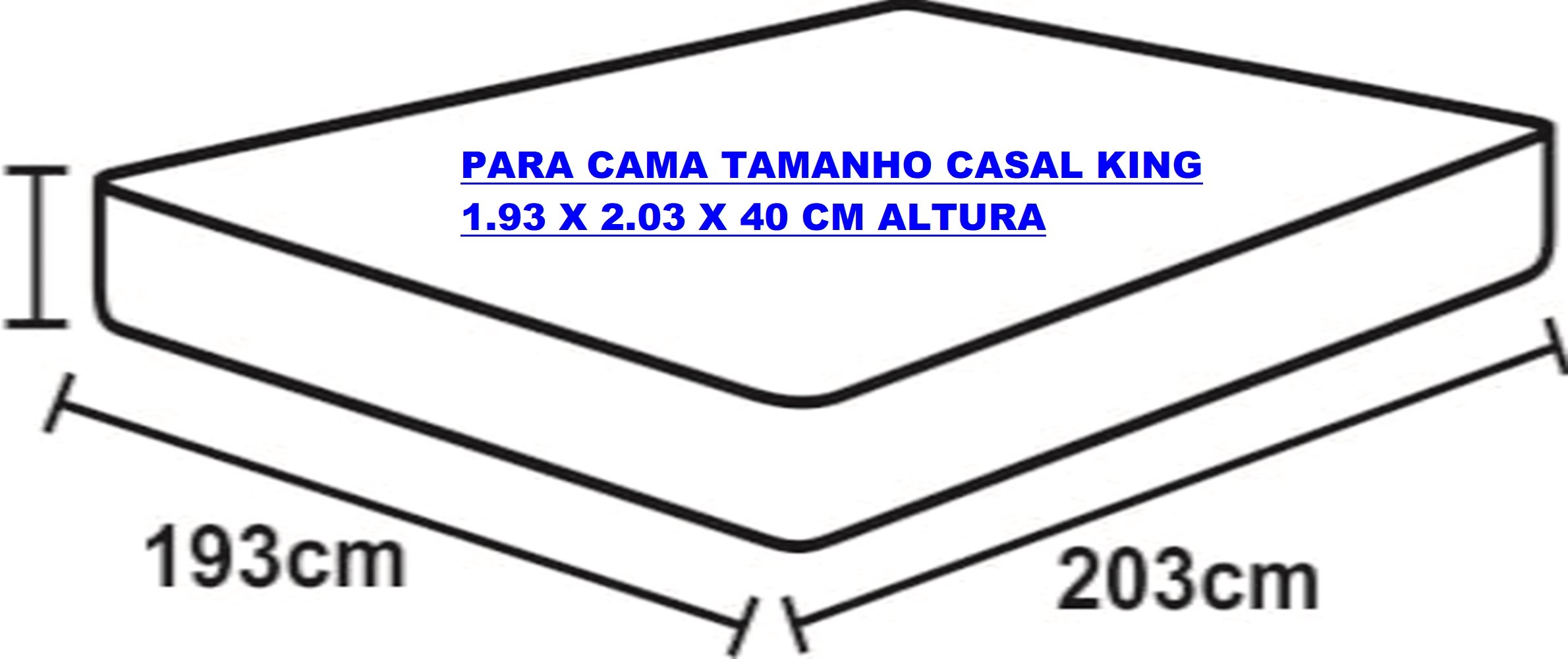 Jogo de Lençol Casal King 400 Fios Ponto Palito Branco 4 Pçs - 6