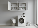 Ver imagem 4 de Armário Aéreo 120cm 4 Portas Mdf Branco Premium
