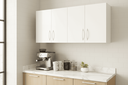 Ver imagem 1 de Armário Aéreo 120cm 4 Portas Mdf Branco Premium