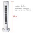 Ver imagem 4 de Circulador de Ar Coluna - Ambiente Fresco e Agradável Voltagem:220v