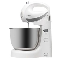 Batedeira Philco Paris Inox Branca 350w 220v - 1 Batedeira Philco Paris Inox Branca 350w 220v - 1
